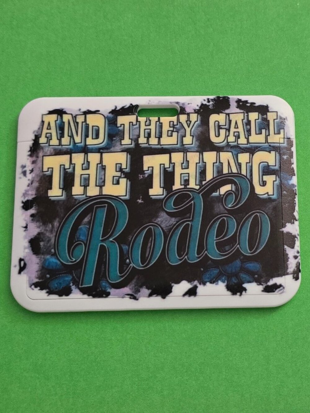 Rodeo Western ID Badge Holder